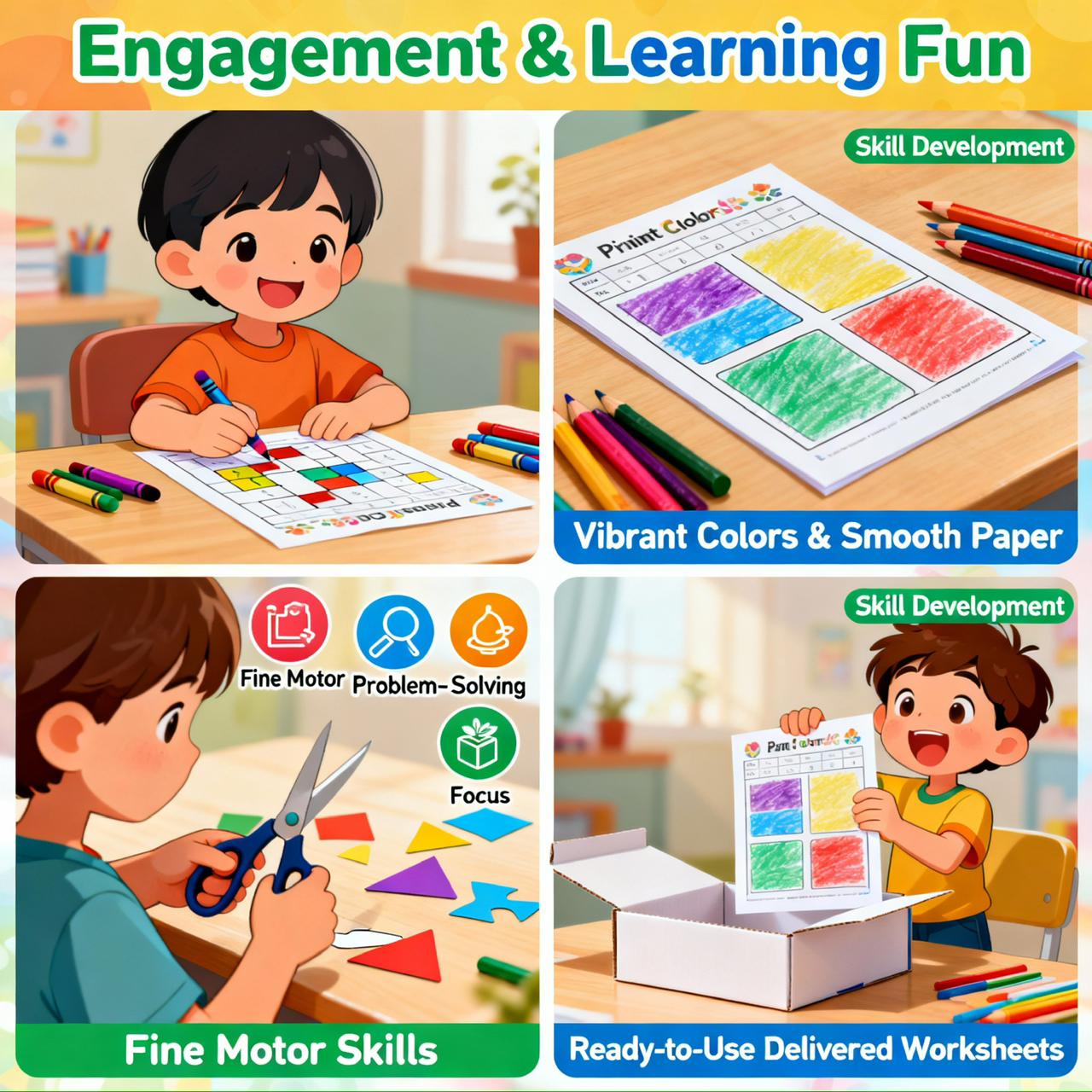 NURSERY PRESCHOOL WORKSHEET