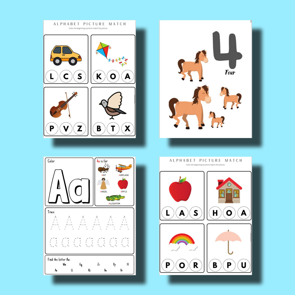 NURSERY PRESCHOOL WORKSHEET