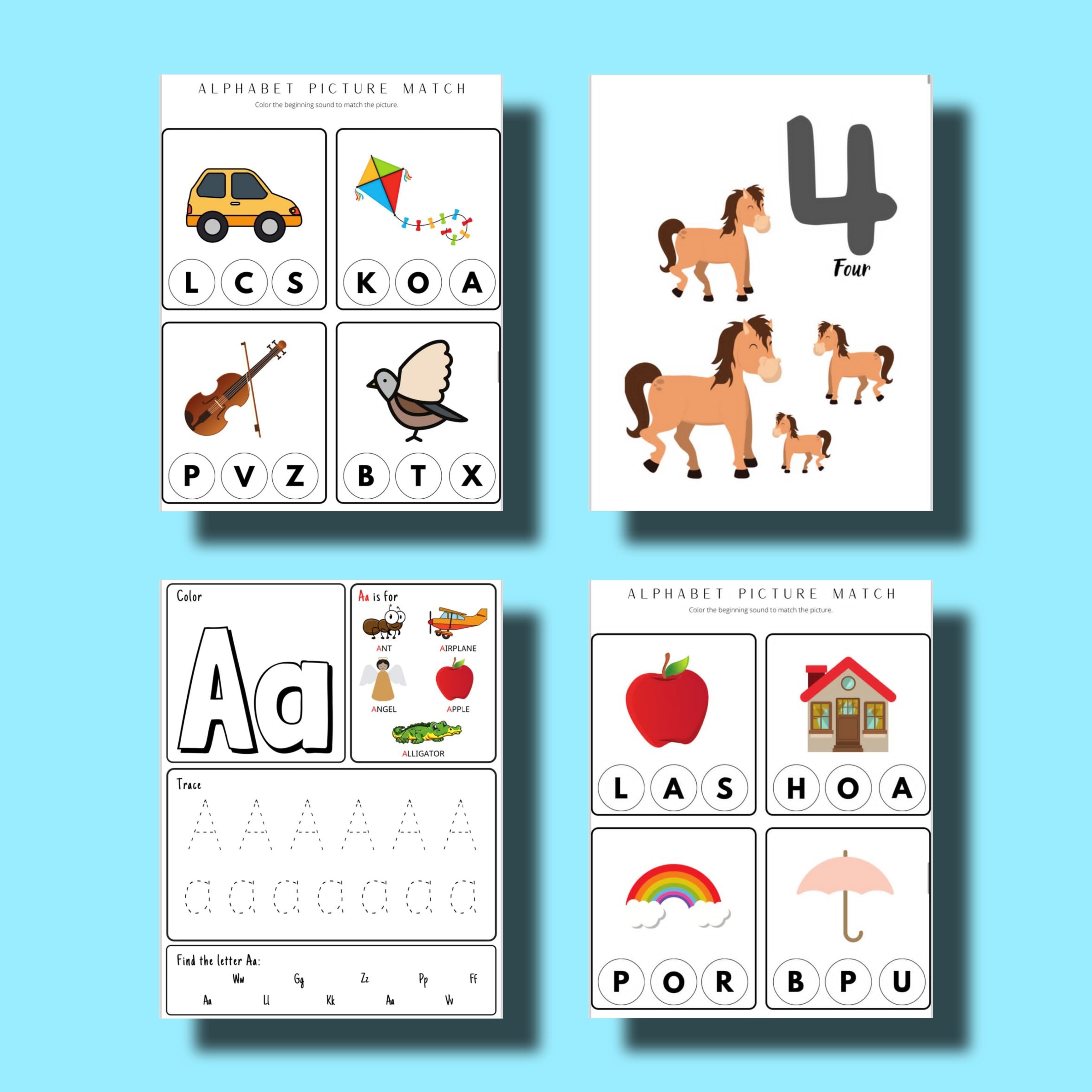NURSERY PRESCHOOL WORKSHEET