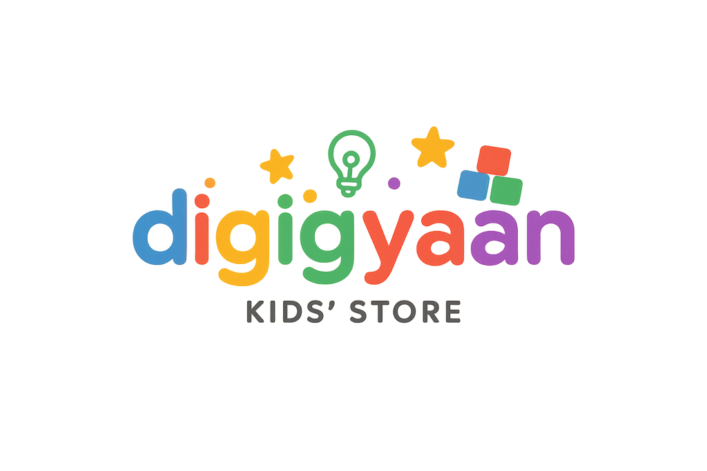 my website name is digigyaan, I sell kids things, please generate a logo